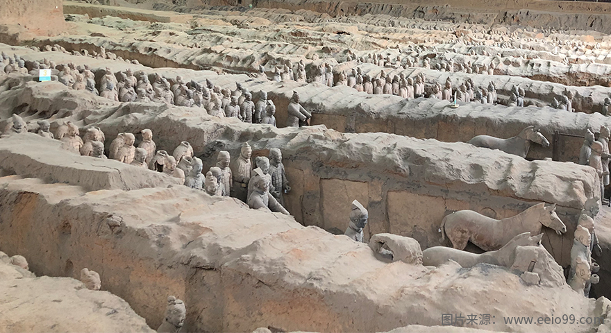 圣元電器銷冠團隊西安秦始皇兵馬俑之行