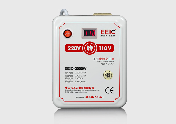 3000W變壓器220V轉(zhuǎn)110V【帶電壓顯示】